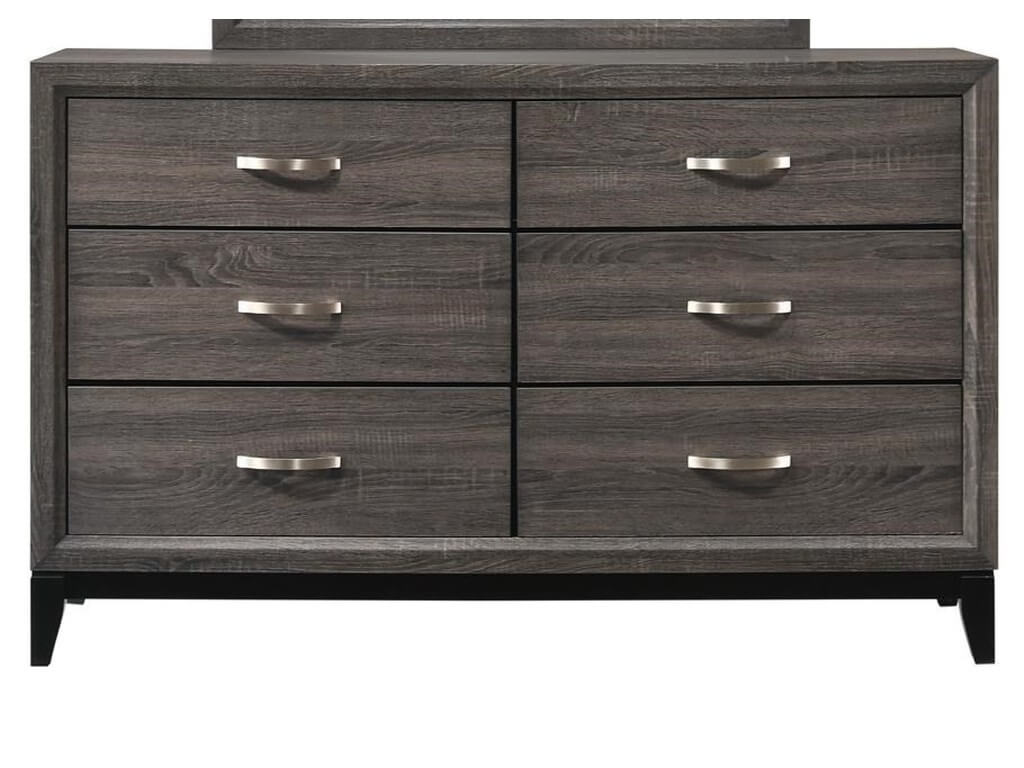 Mystic Grey Dresser & Mirror