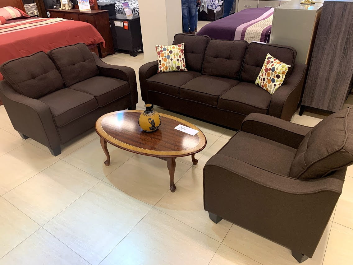 Oasis Chocolate Loveseat