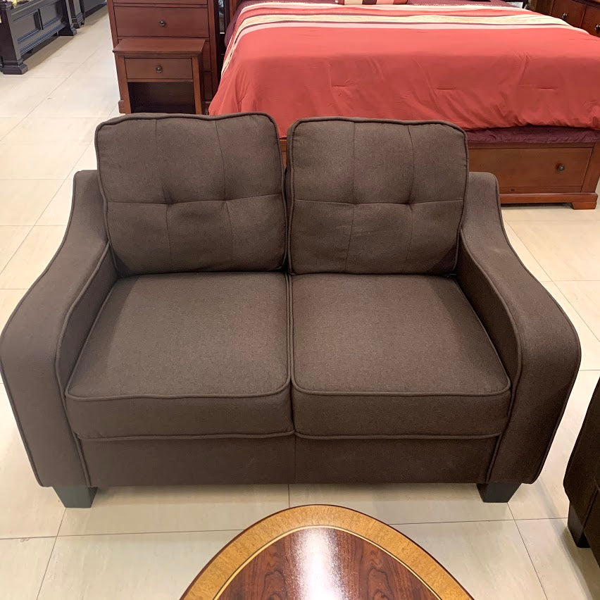 Oasis Chocolate Loveseat