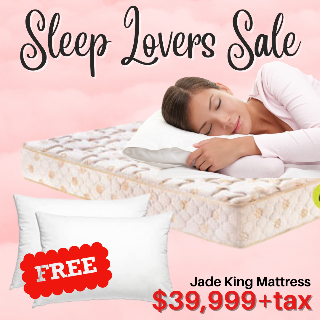 Free pillows with on sale mattress