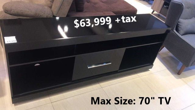 Onyx Black Tv Stand