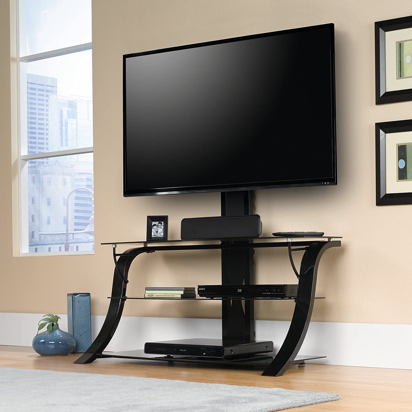 Panel TV Stand with Mount