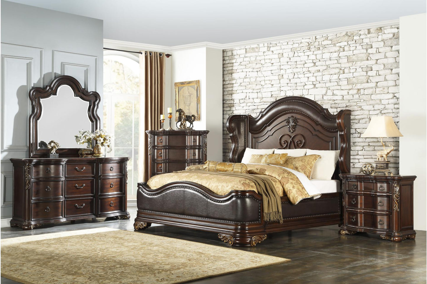 Royal Palms Dresser/Mirror