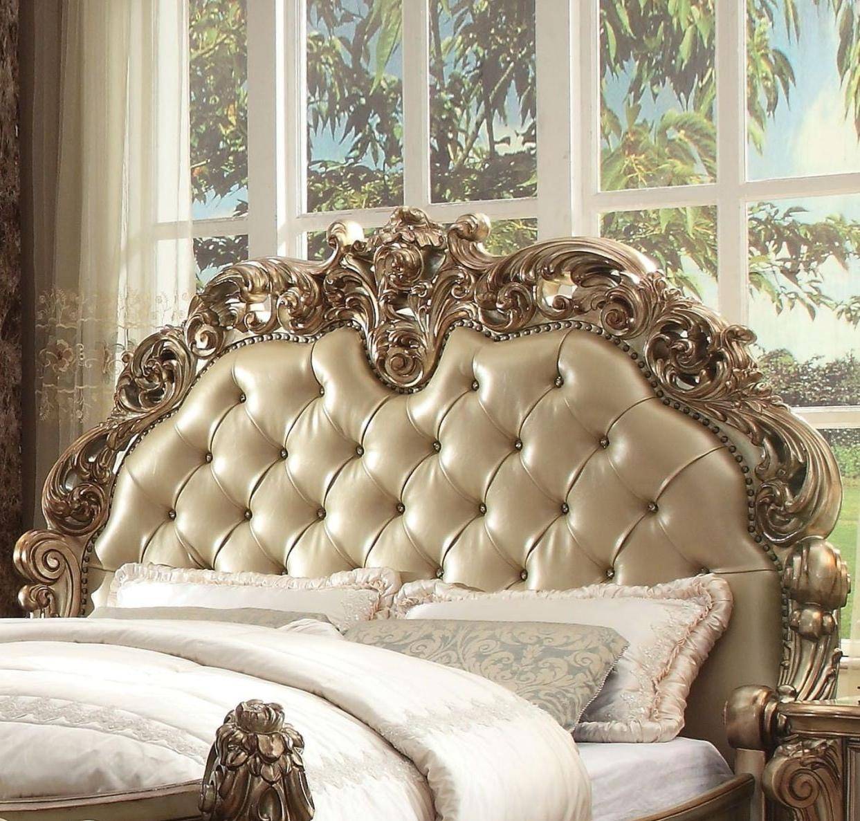 The Vendome Gold Bedframe