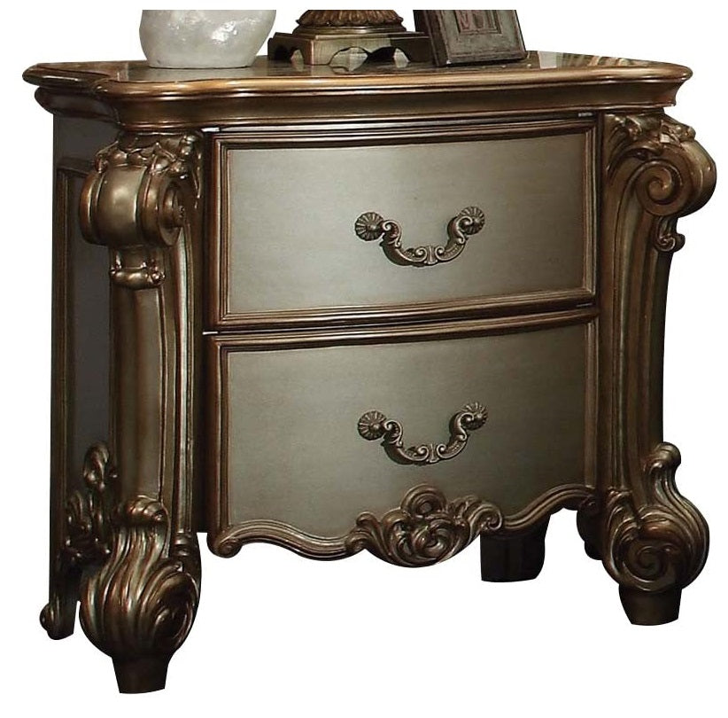 The Vendome Gold Nightstand