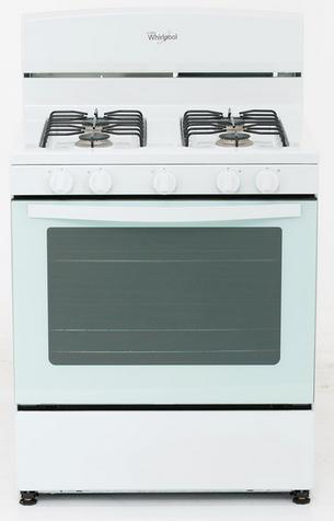 Whirlpool 30" 4-Burner Gas Stove