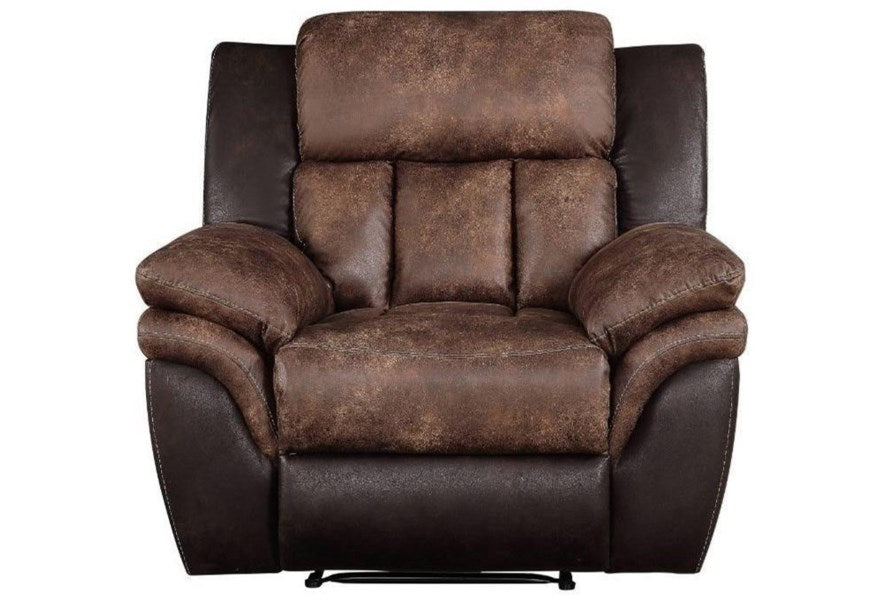 Cinnamon Saddle Reclining Sofa Set
