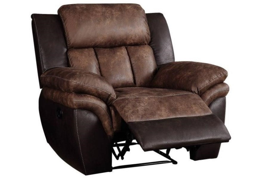 Cinnamon Saddle Reclining Sofa Set