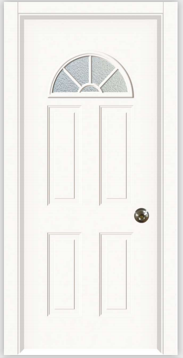 ZYG012- Steel Door- White