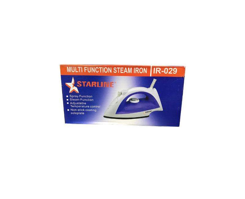 Starline Blue Steam Iron