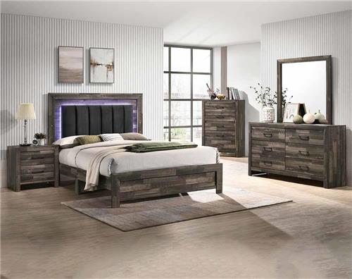 Westwood 3PC Queen Set - Bedframe, Dresser, Mirror