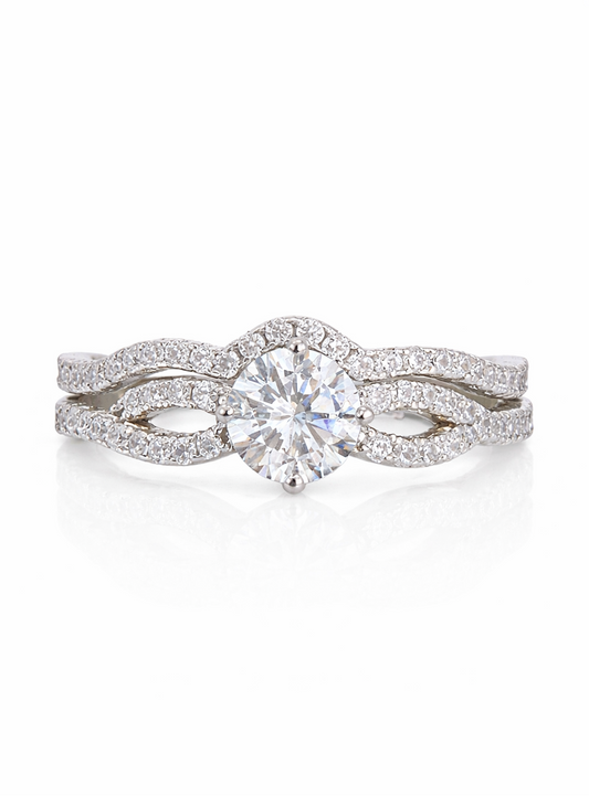 Silver Ring Set