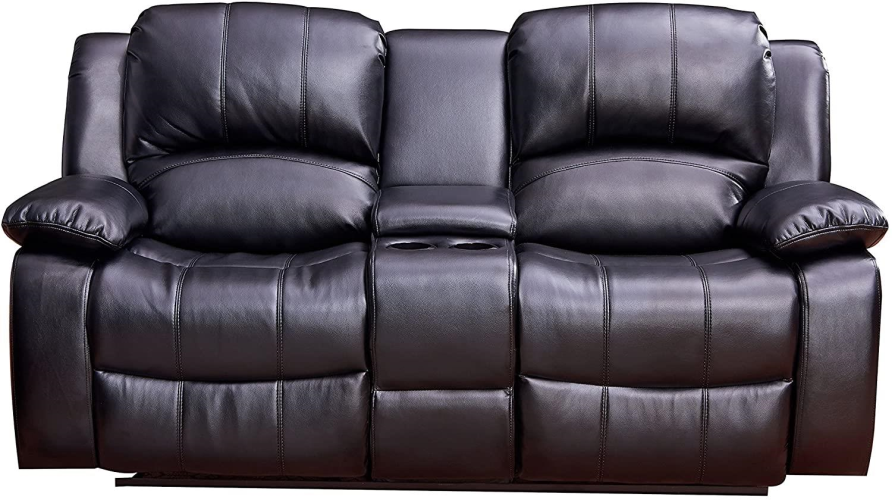 Boston 3 Piece Sofa Set / Black