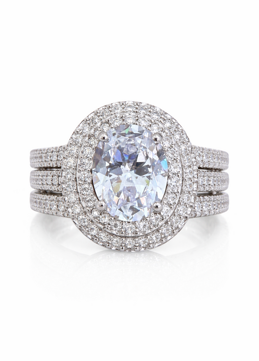 Silver Ring Set