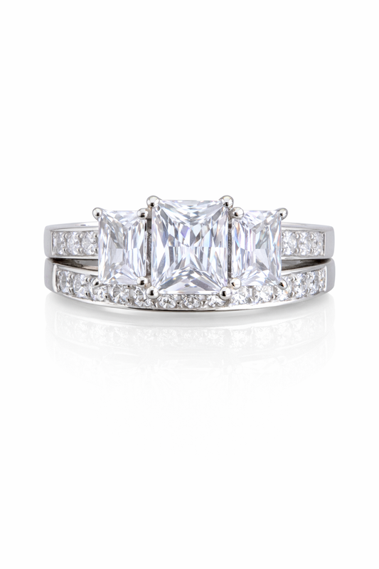 Silver Ring Set