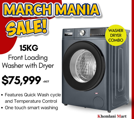 Imperial 15kg Front Load Washer and Dryer