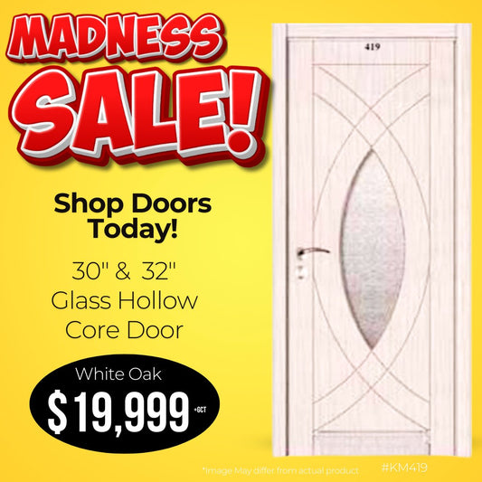 KM-419 Glass Door
