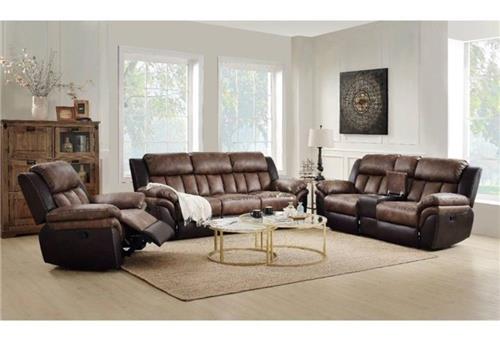 Cinnamon Saddle 3PC Sofa Set