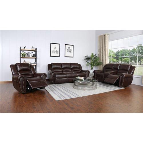 Emperor Sofa Set - Brown