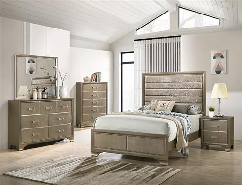 Castleton 3PC King Set - Bedframe, Dresser, Mirror