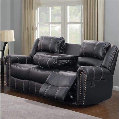 Emperor Sofa Set - Black