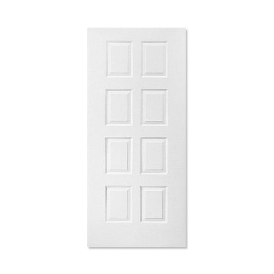 8 Panel - Hollow Core Door - Pure White