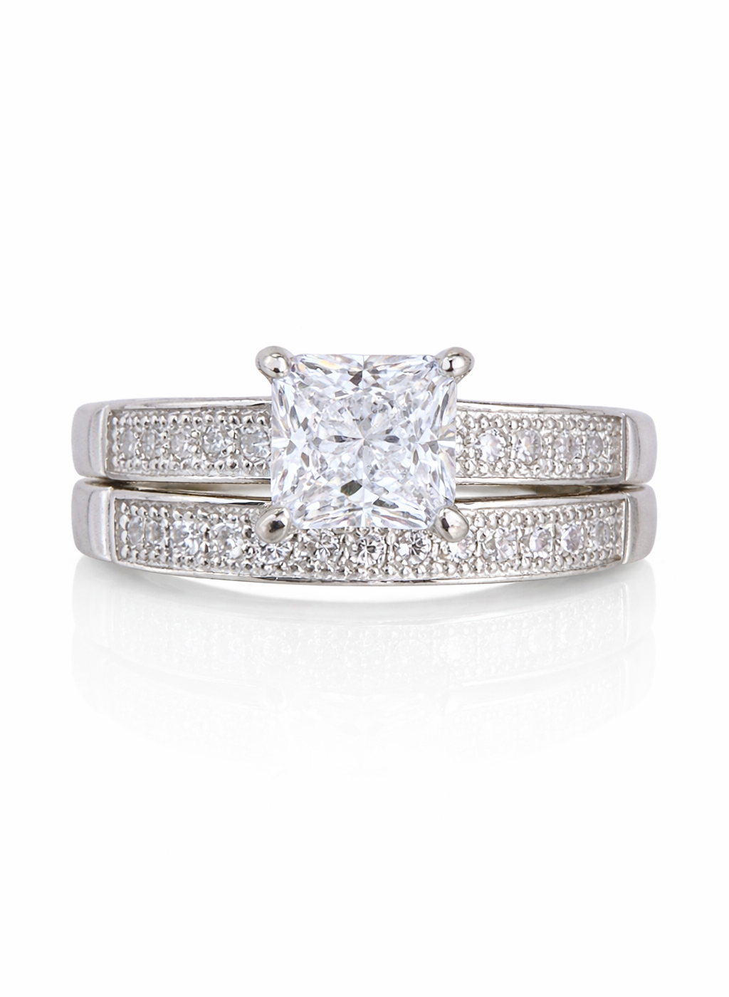 Silver Ring Set