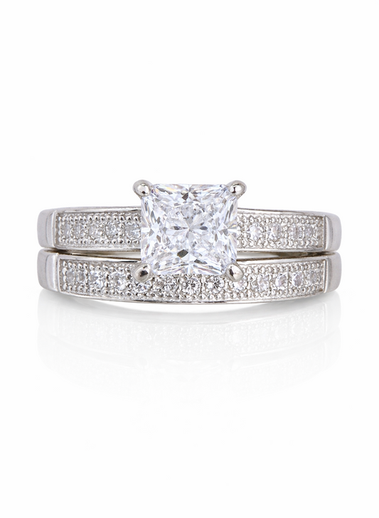 Silver Ring Set