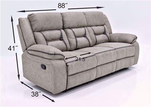 The President 3-Piece Sofa Set | Taupe