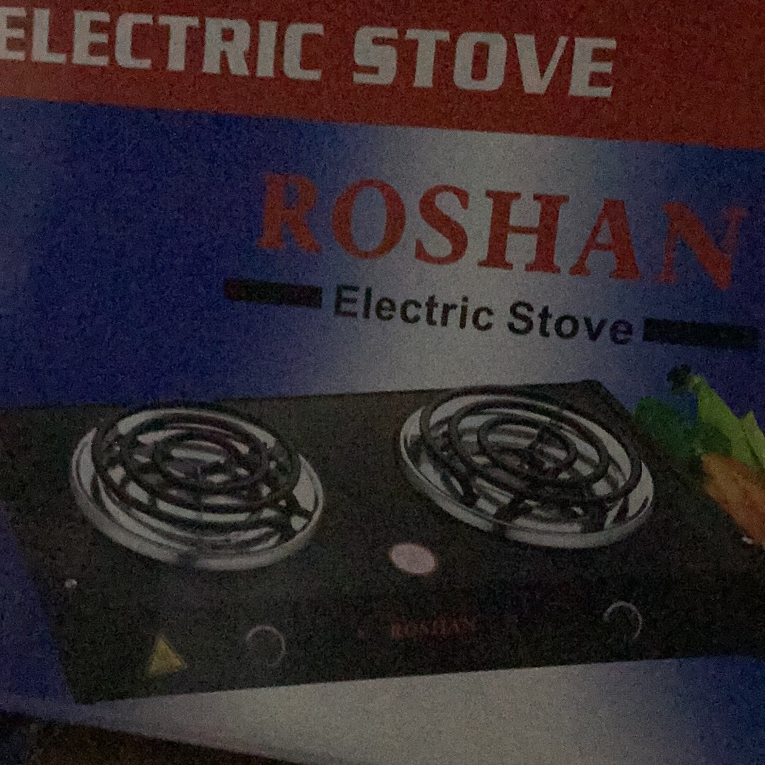 Roshan 2 Burner Electric Stove