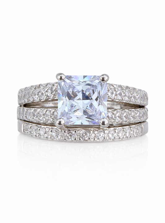 Silver Ring Set