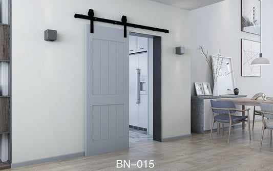 BN-015 Barn Door with Hardware - Pure White