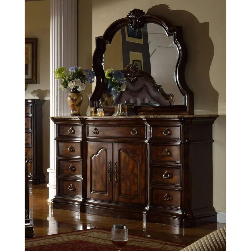 Buckingham Dresser & Mirror