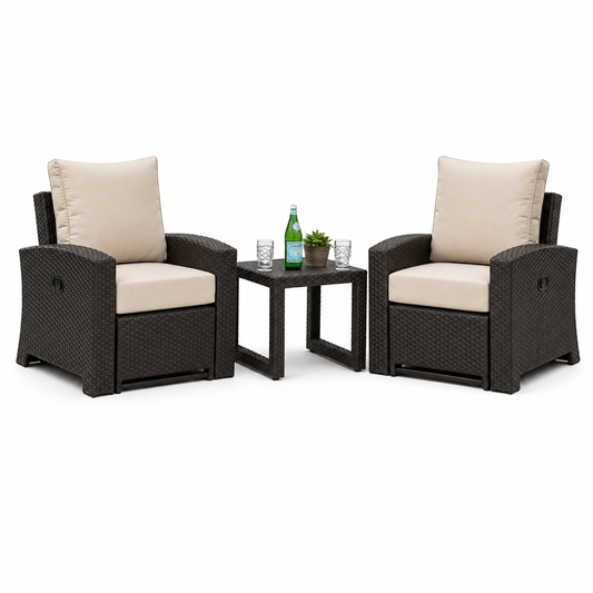 Cyprus Reclining Patio Set