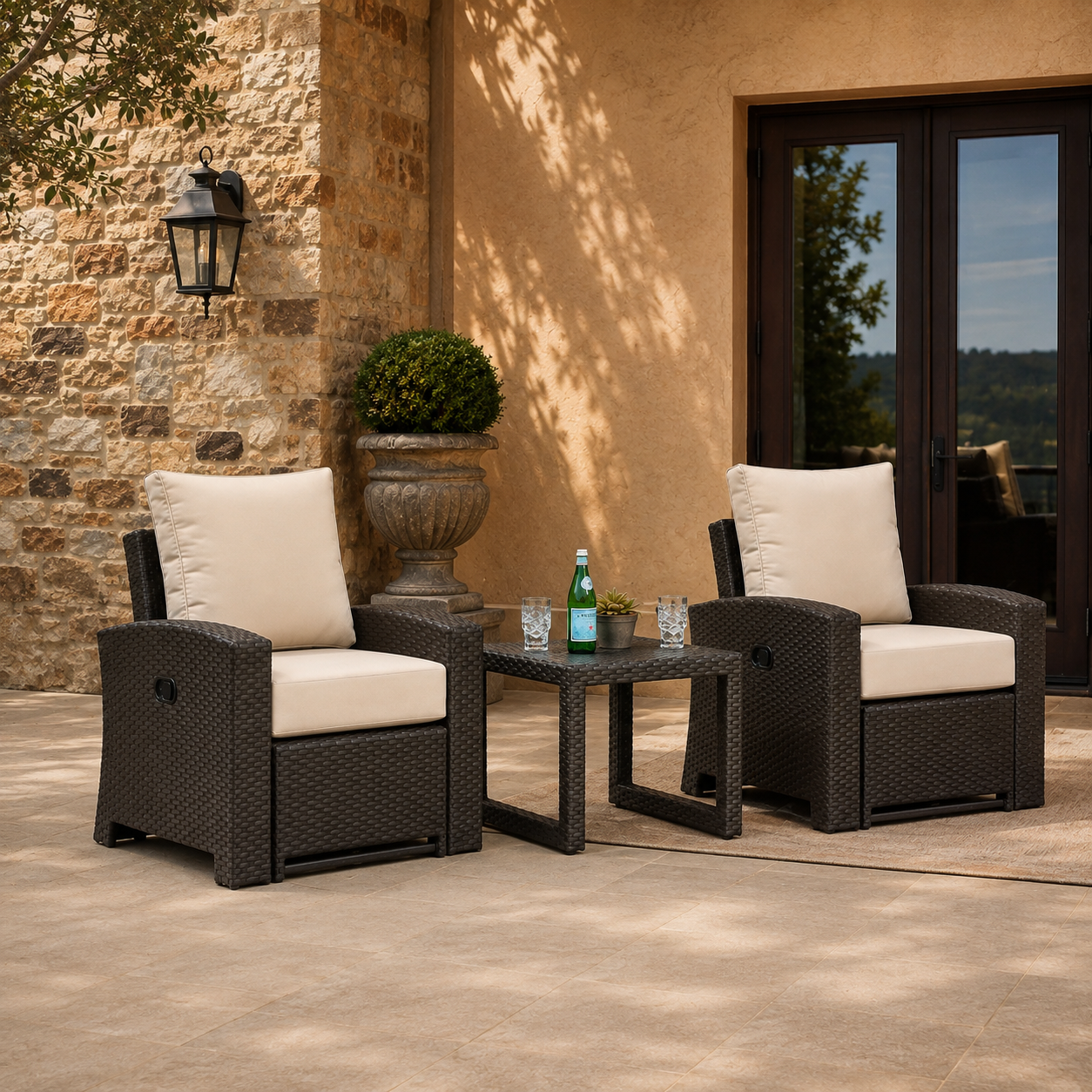 Cyprus Reclining Patio Set