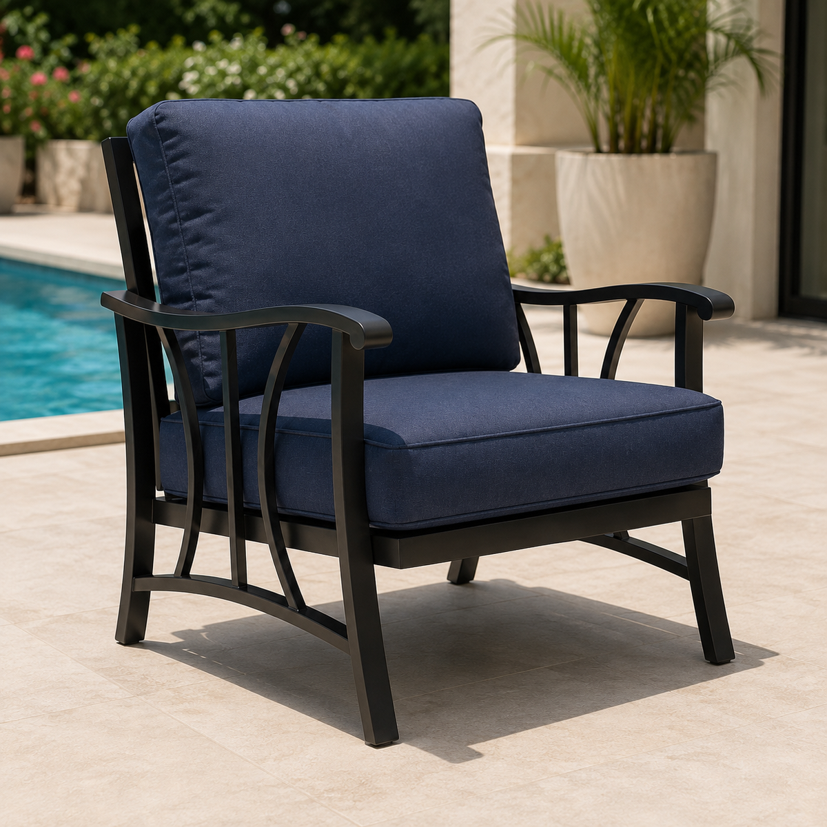 Harbor Blue Patio Set