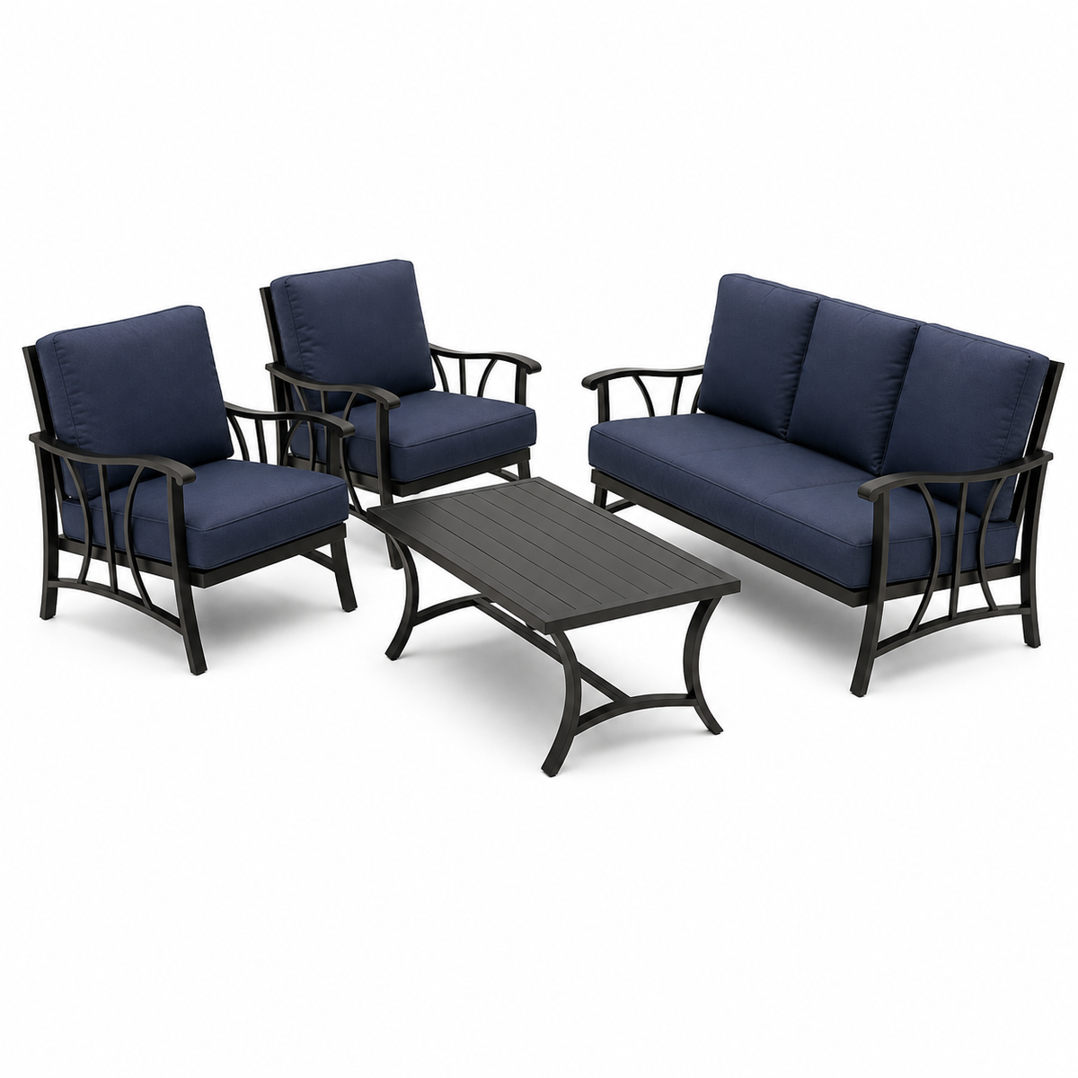Harbor Blue Patio Set