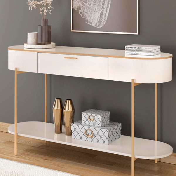 Karen Off White Entrance Table