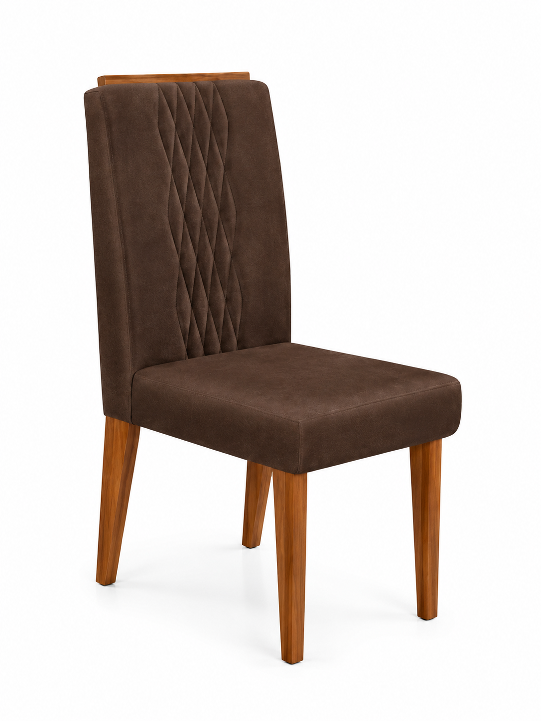 Prince Argo Black Dining Table + 4 Lia Mocha Chairs