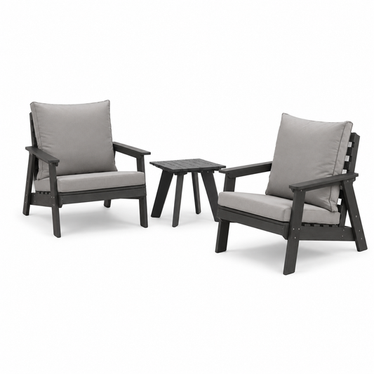 Maui Grey Patio Set