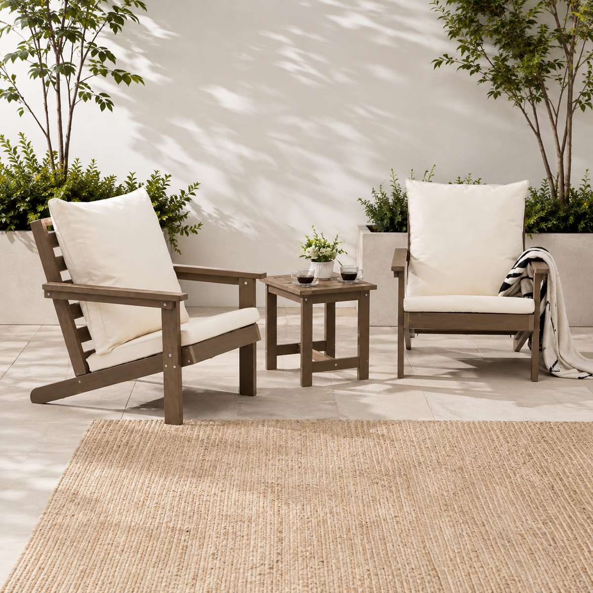 Maui Grey Patio Set