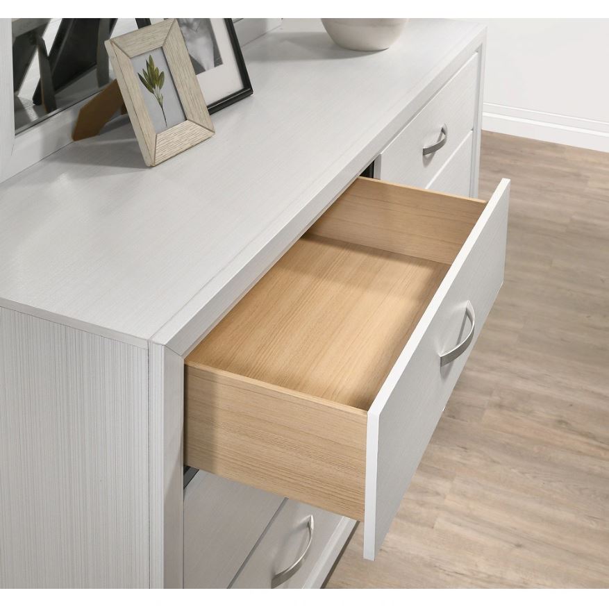 Mystic White 5PC Collection | FREE Nightstand