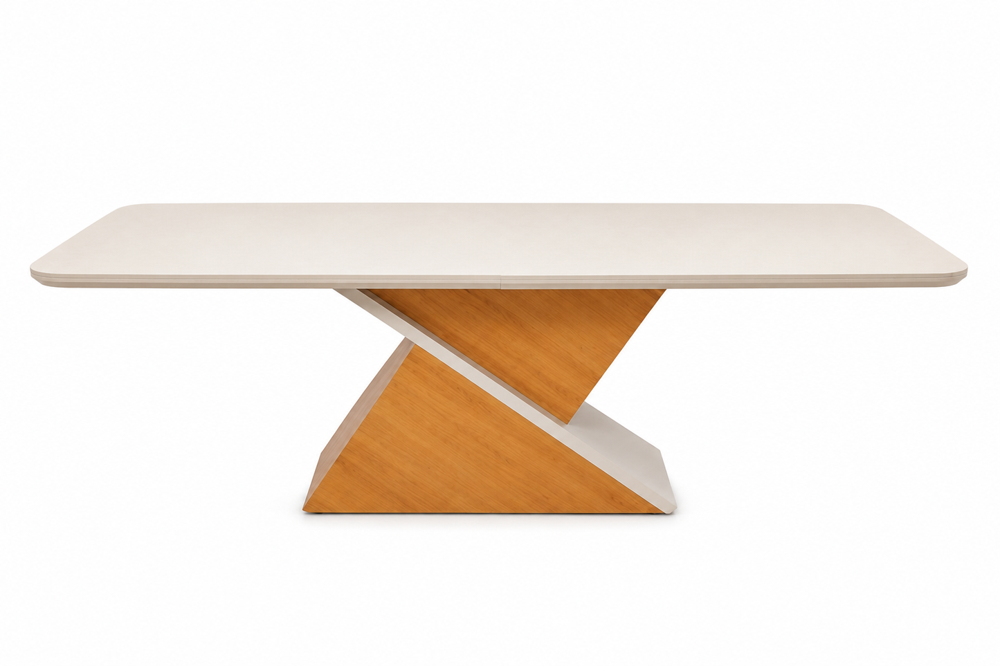 Royal Zafira Cedar White Table + 6 Jade Kraft Chairs