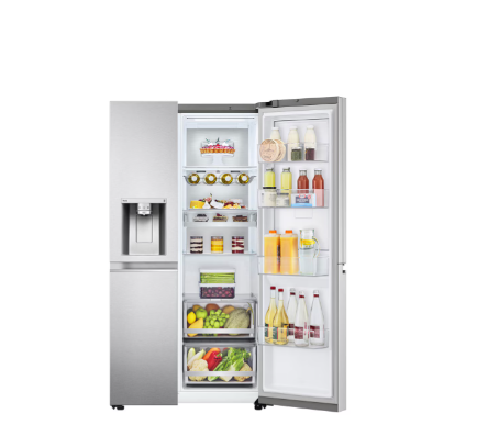 LG 24 cu ft Side by Side 2 Door Refrigerator with water/ice Dispenser