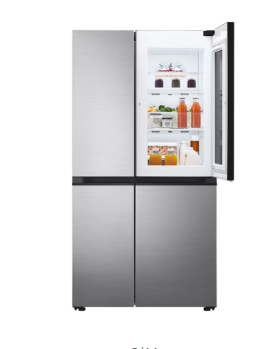 LG Insta-view Side by Side 24 cu ft knock-knock Refrigerator