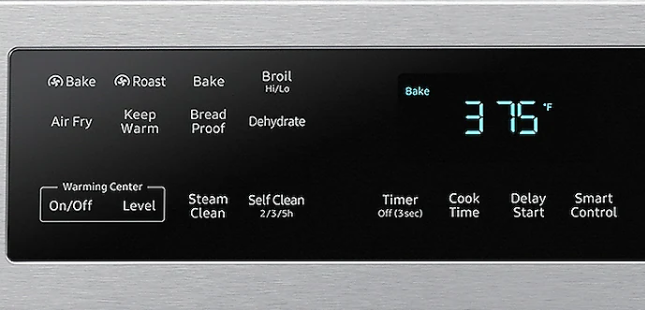 Samsung 5-Burner 30" Electric Stove with Air Fryer