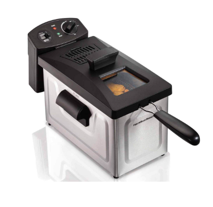 Hamilton Beach 12 Cup Oil Capacity Deep Fryer