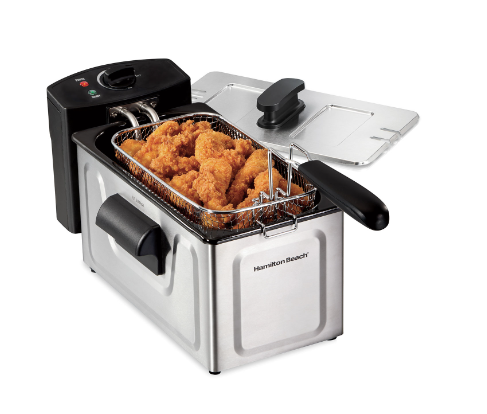 Hamilton Beach 1.9 Liter/8 Cup Oil Capacity Deep Fryer