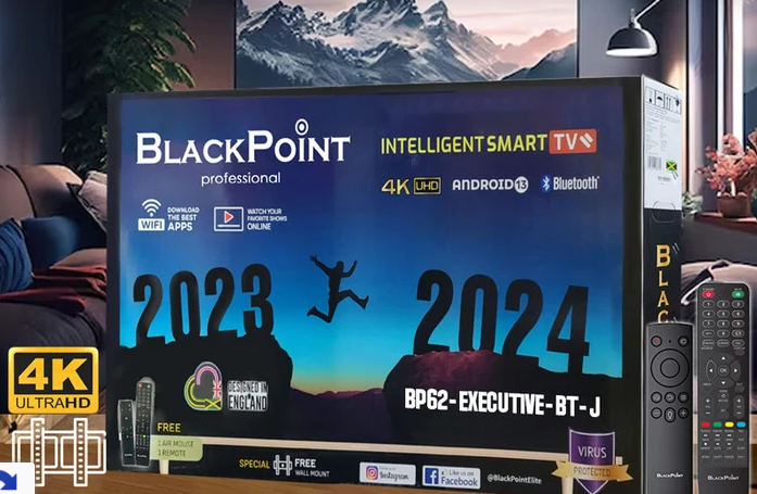 Blackpoint 55" 4K UHD Smart TV