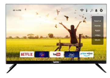 Bluesonik 50″ smart LED Tv